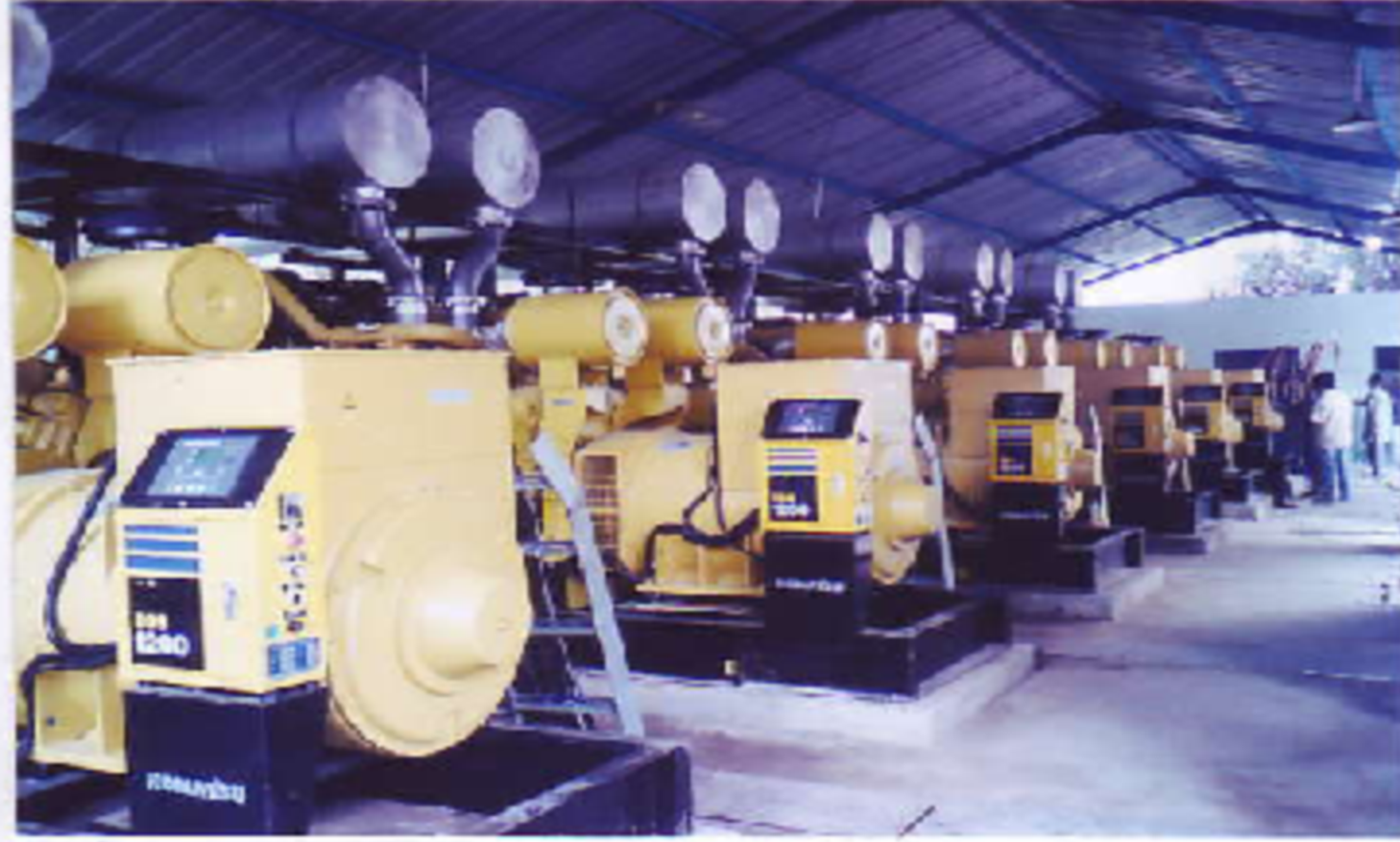 Instalasi genset dan panel